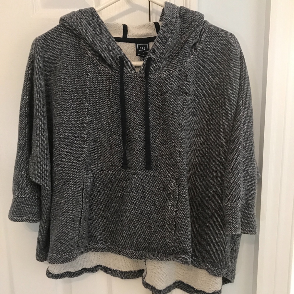 3/4 sleeves "drug rug" hoodie